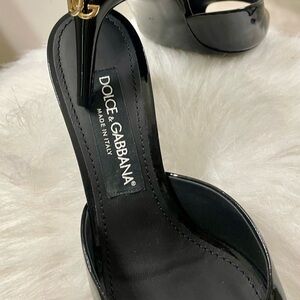 Dolce & Gabbana Black Stiletto Heels